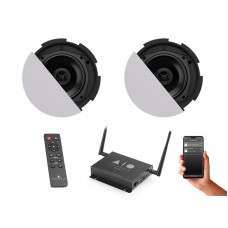 Мультирум система 2 потолочных динамика Audac CIRA824I/W